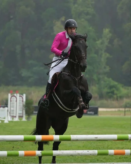 Treino de competição equestre na Quinta da Marinha, Cascais