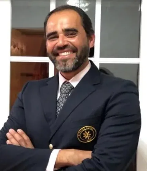Miguel Alves, FEP certified riding instructor at Quinta da Marinha, Cascais